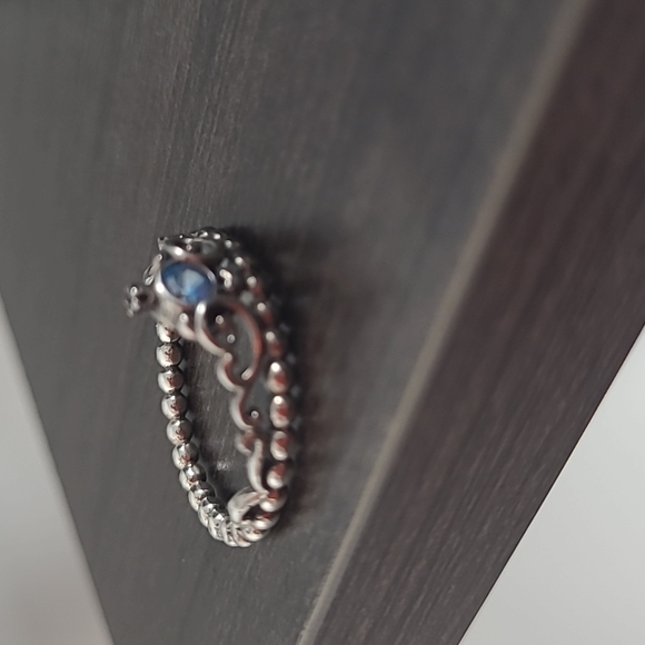 Size 7 - Disney Cinderella Blue Tiara Ring - Picture 9 of 10